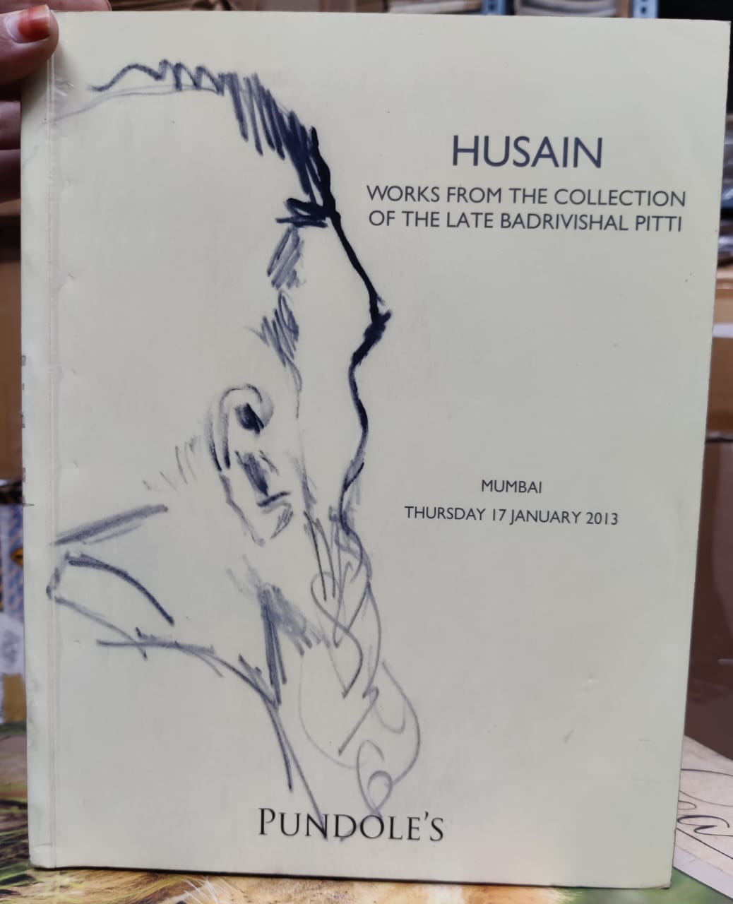 HUSSAIN WORKS FROM THE COLLECTION OF THE LATE BADRIVISHAL PITTI  by PUNDOLE'S  MUMBAI THURSAY 17 JANUARY 2013
