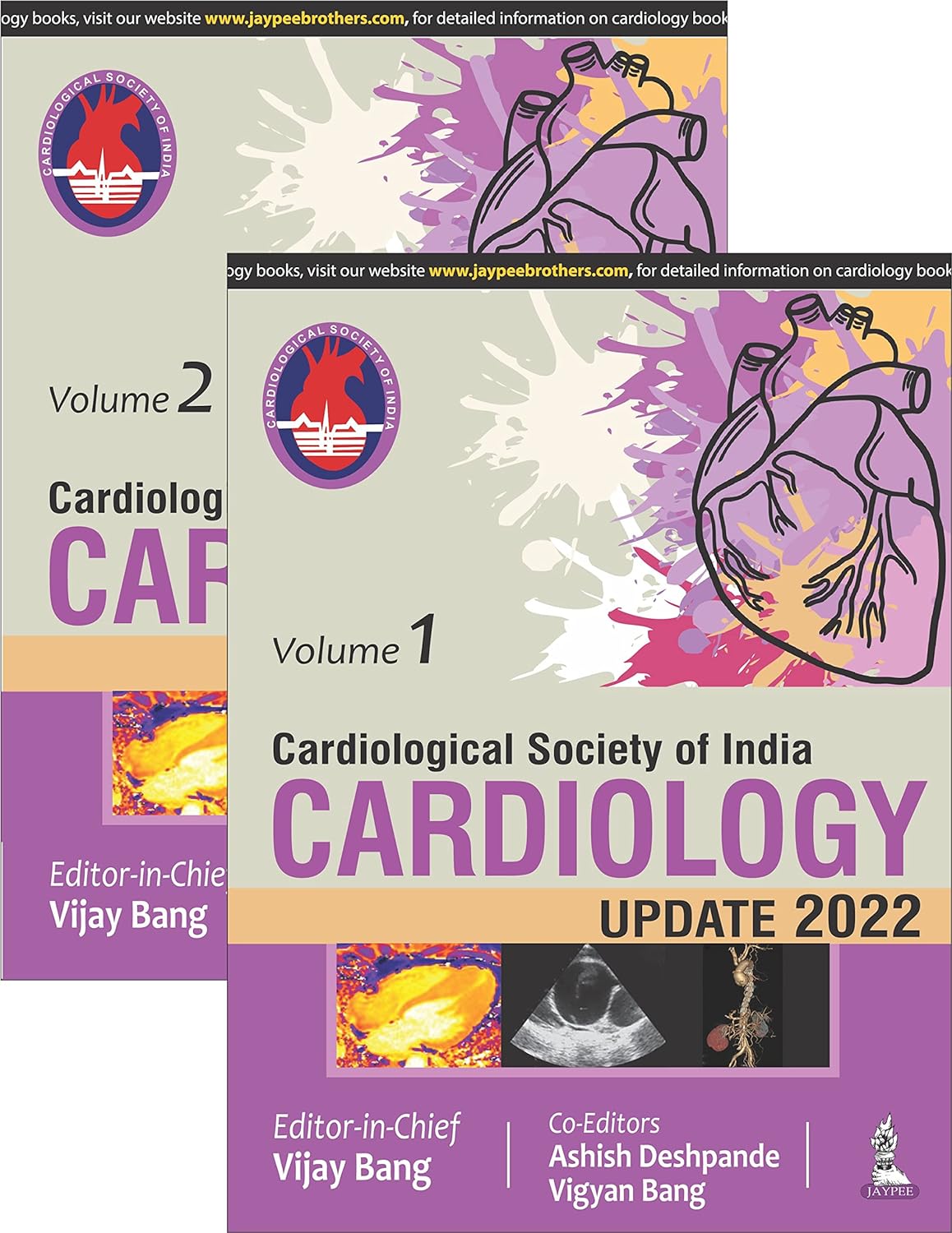 Cardiology Update 2022 both volume 1 & 2 (Vijay , Ashish & Vigyan)