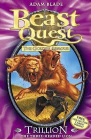 Beast Quest : the Golden Armour : Trillion the three headed lionTrillion