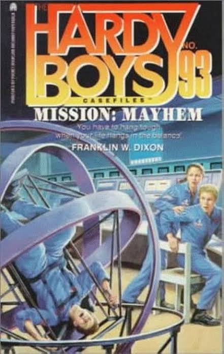 Hardy Boys First Print : Mission: Mayhem :CASE FILE  93
