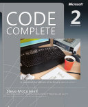 Code Complete, Microsoft press : 2nd edition (Steve McConnell)